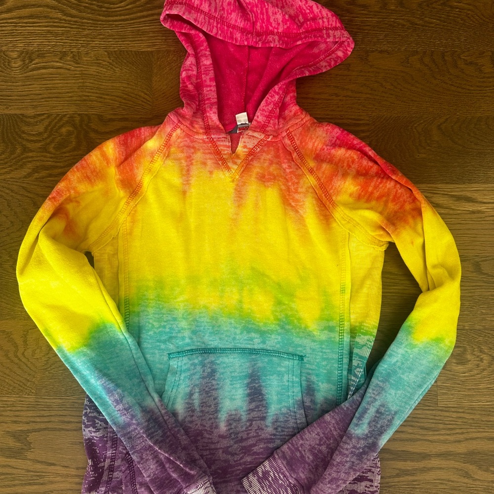 Colorful Tie-Dye Hoodie